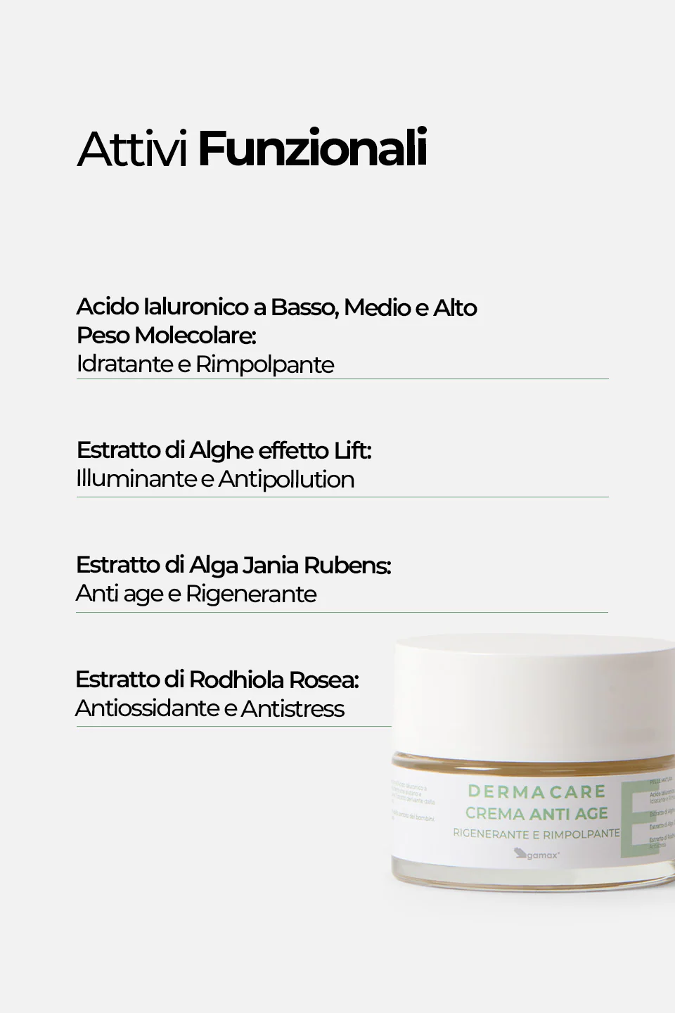 Crema Anti Age - Rigenerante e Rimpolpante 50ml - Image 6