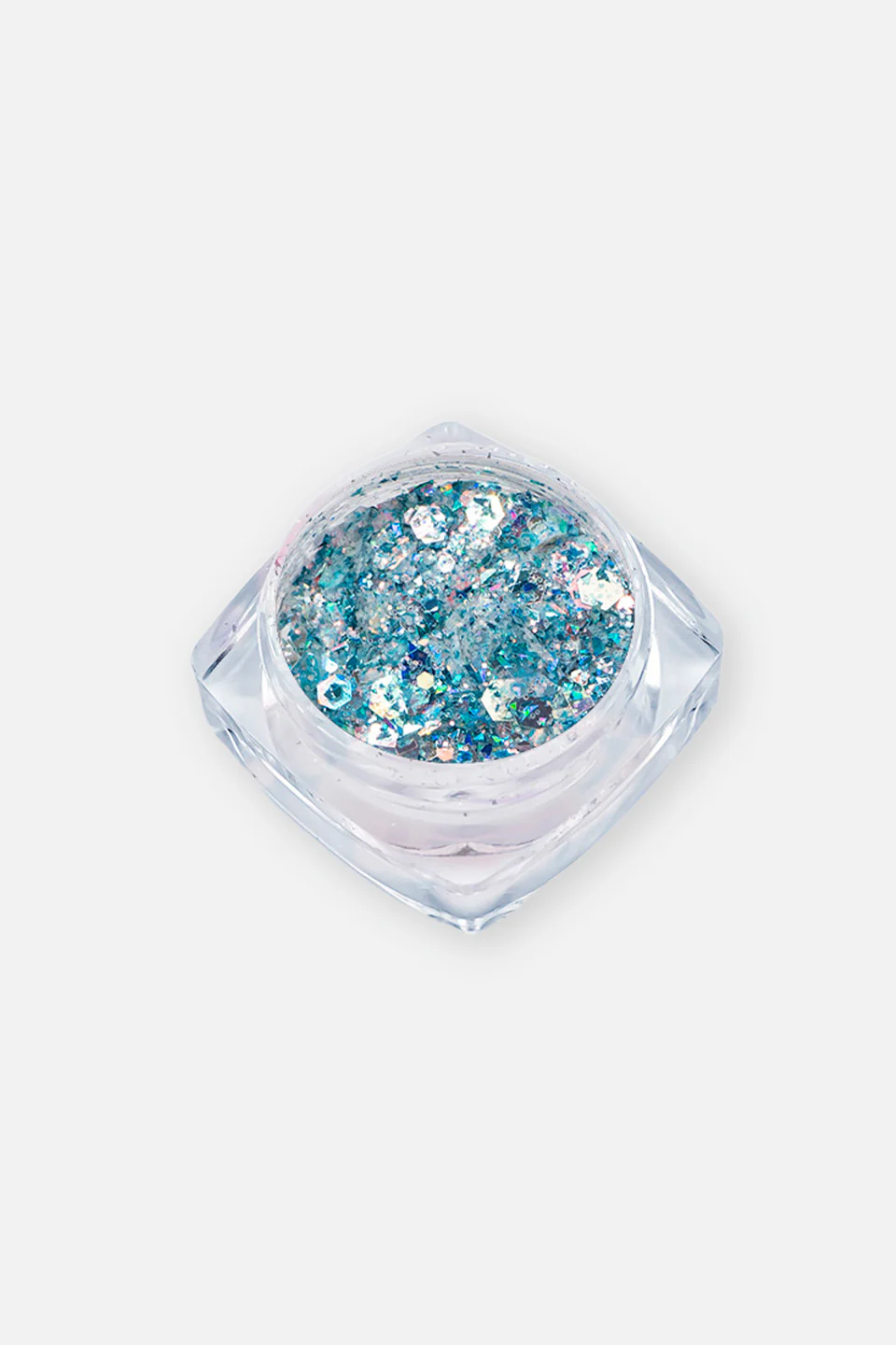 Paillettes unghie colore azzurro - Image 3