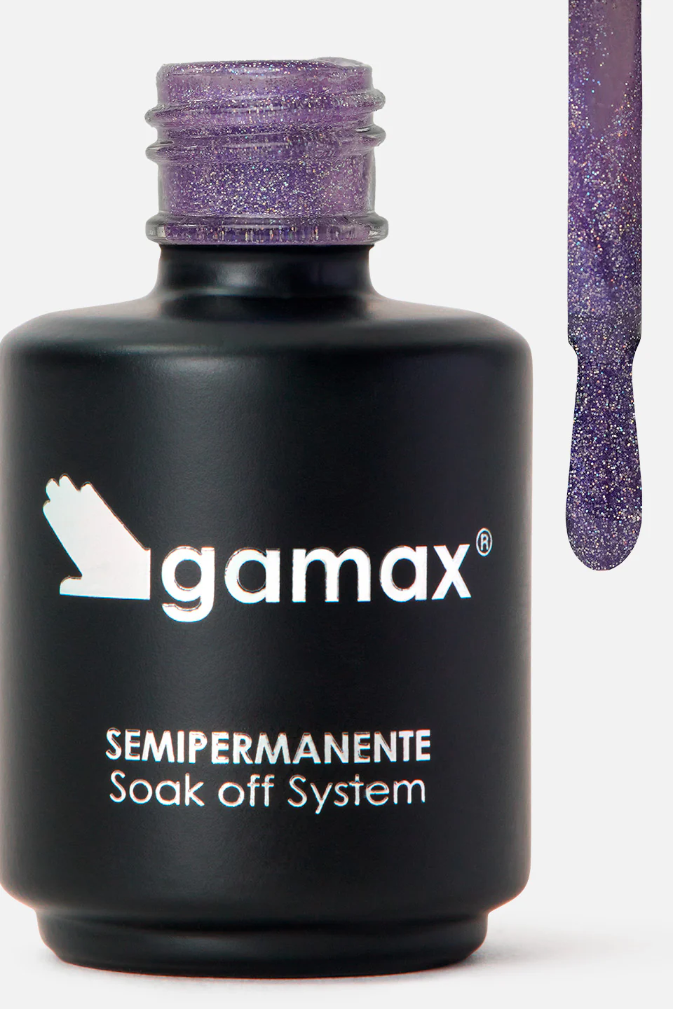 Smalto semipermanente lilla glitter Star Glow 15 ml