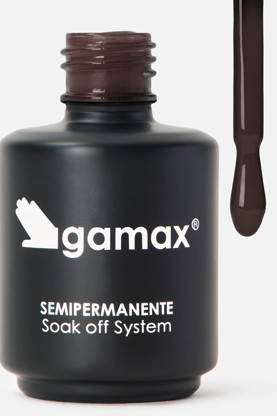 Smalto semipermanente marrone scuro Ambra 15 ml