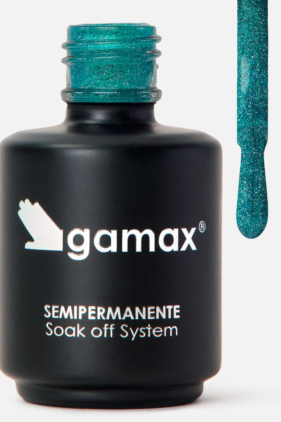 Smalto semipermanente verde acqua glitter Cool Mint 15 ml