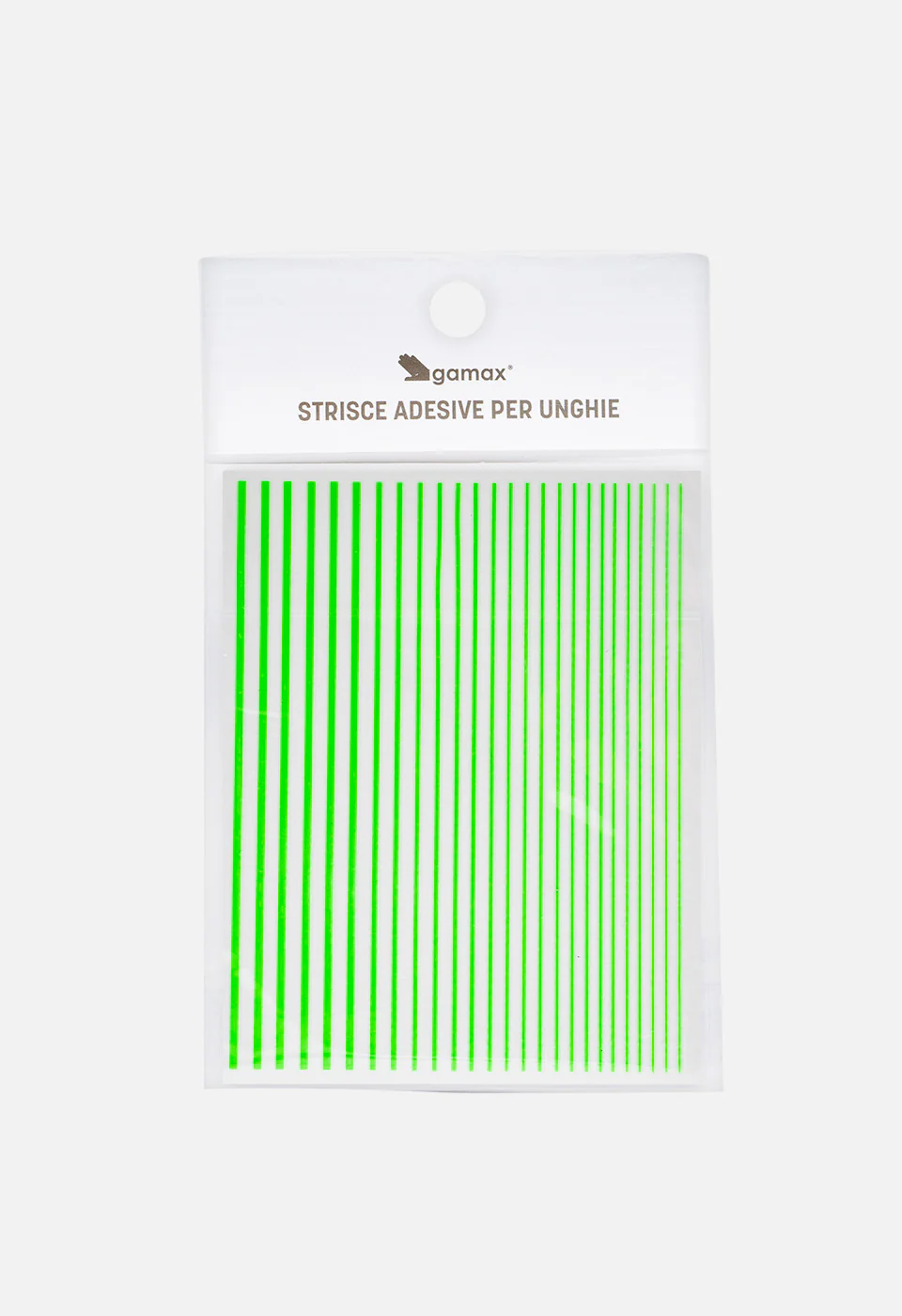 Strisce adesive unghie Verde Fluo - Image 2