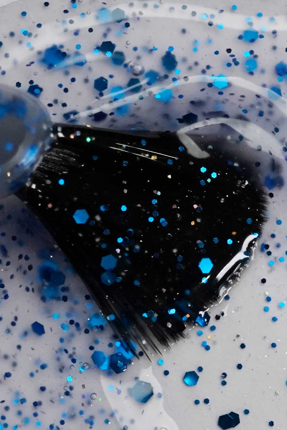 Top Coat opaco blu Galaxy 15 ml - Image 2