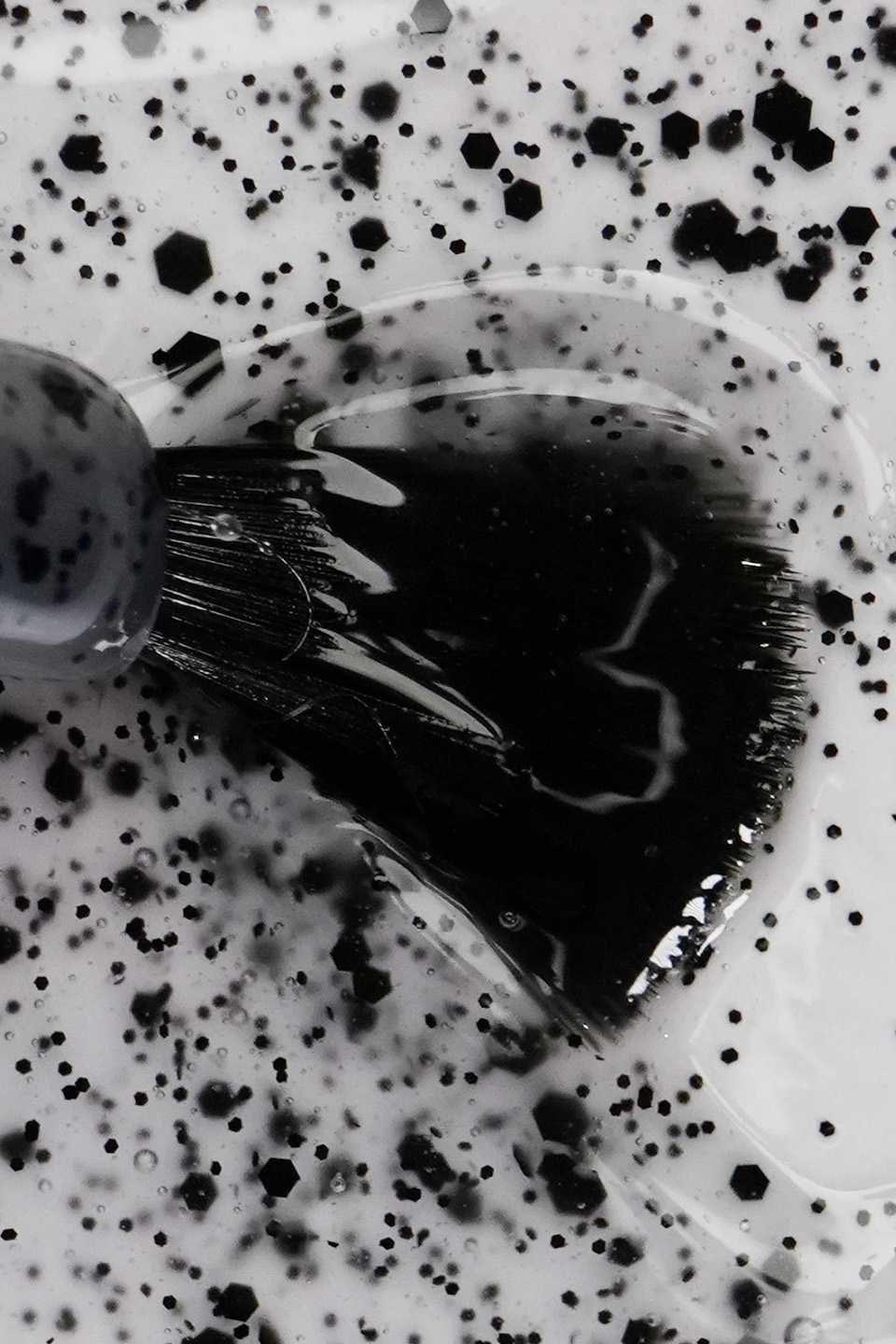 Top Coat opaco nero Galaxy 15 ml - Image 2
